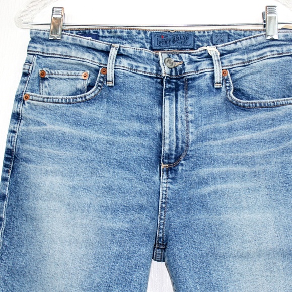 Destroyed Cuff Contrast Pocket Skinny Jean NWT - Picture 4 of 8